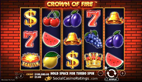 Crown of Fire Slot Game